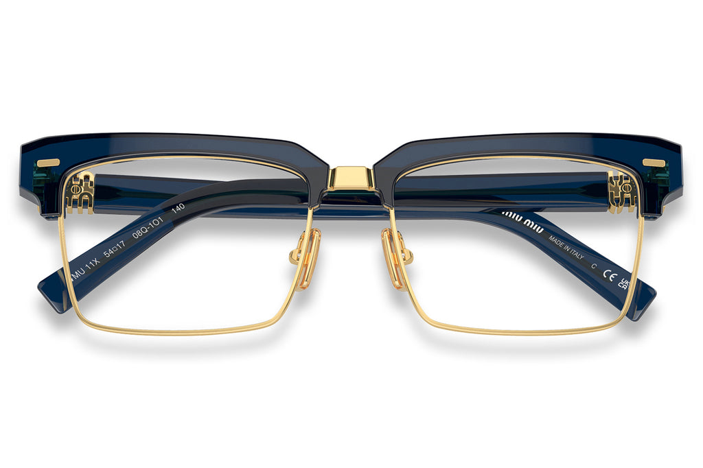 Miu Miu - MU 11XV Eyeglasses Blue Crystal (08Q1O1)