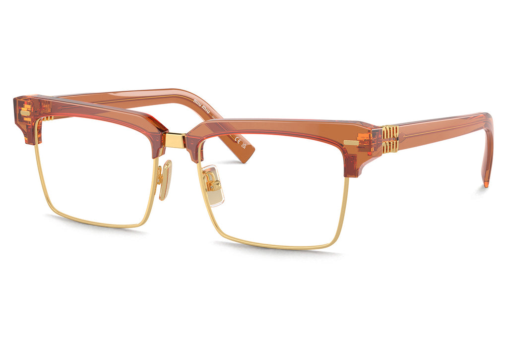 Miu Miu - MU 11XV Eyeglasses Transparent Caramel (15T1O1)