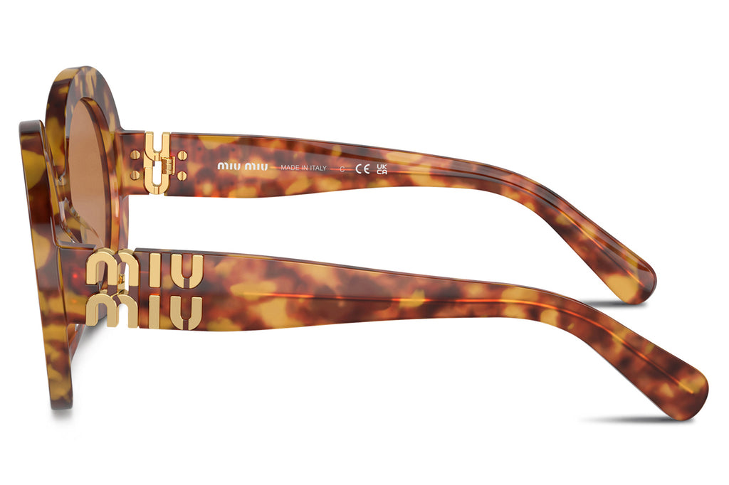Miu Miu - MU 11YS Sunglasses Havana with Brown Lenses (4BW2Z1)