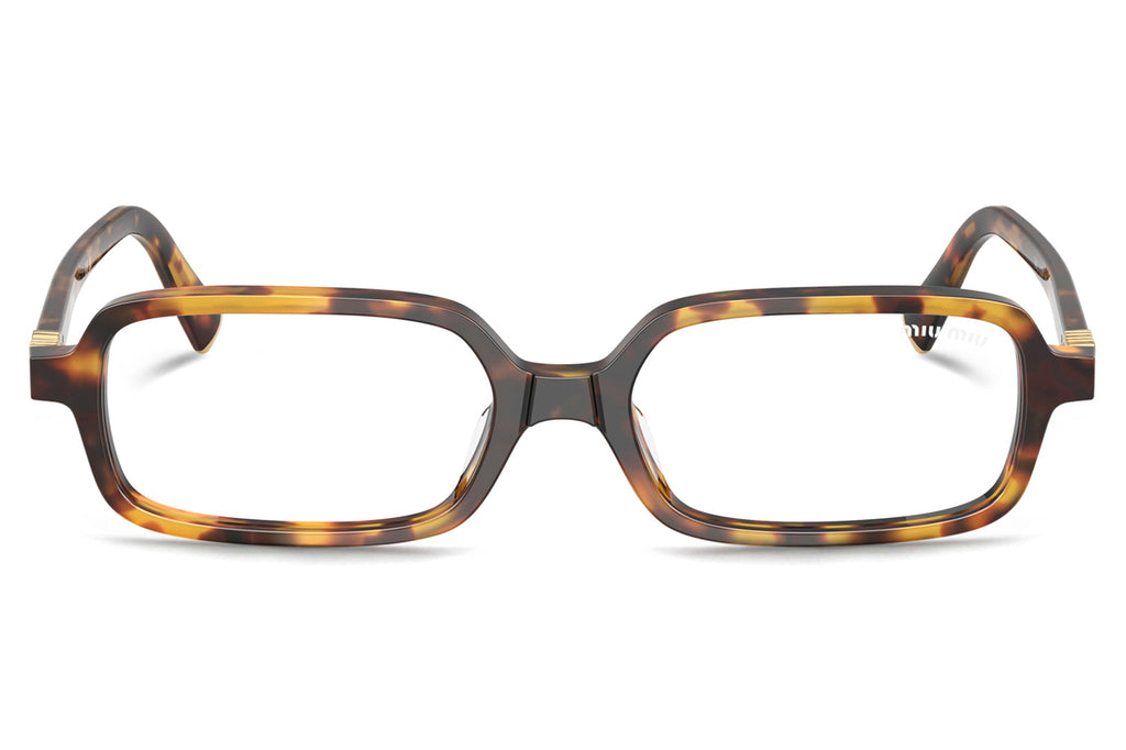 Miu Miu - MU 11ZSF (Low Bridge Fit) Sunglasses Honey Havana with Clear Blue-Violet Light (14L08N)