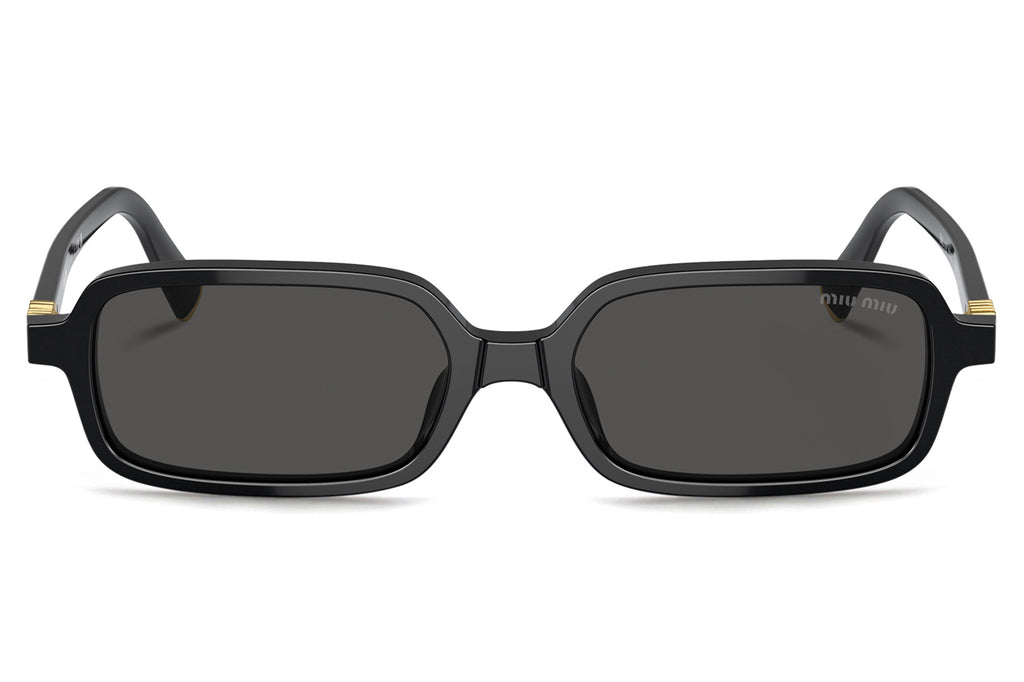 Miu Miu - MU 11ZS Sunglasses Black with Dark Grey Lenses (16K5S0)