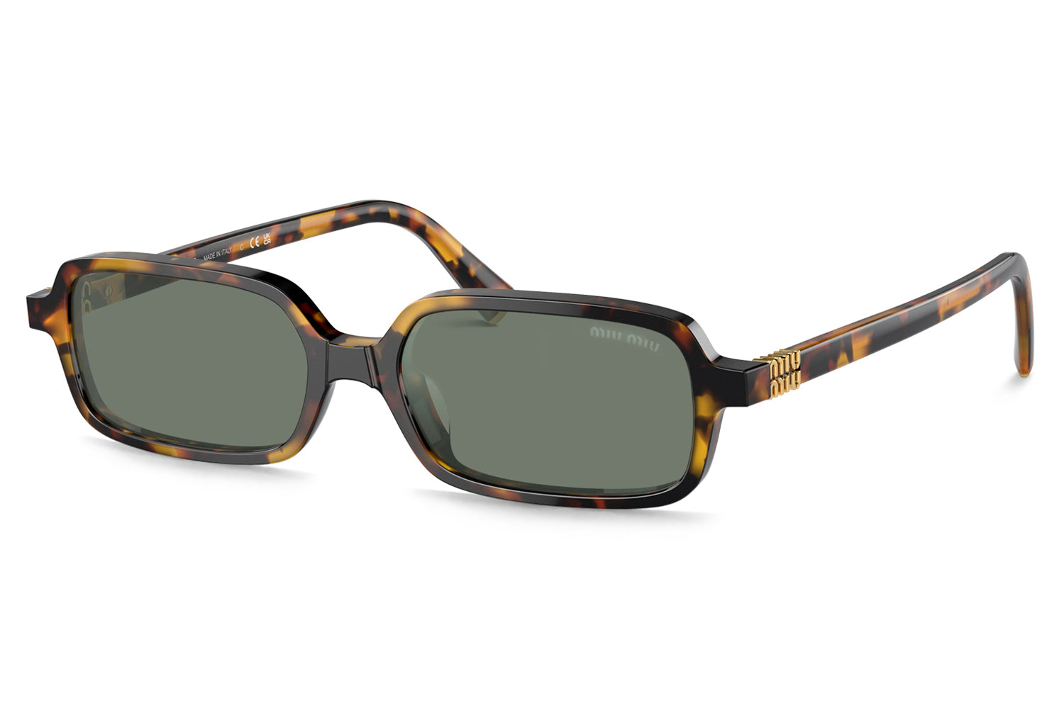 Miu Miu® - MU 11ZS | Rectangular Acetate Sunglasses