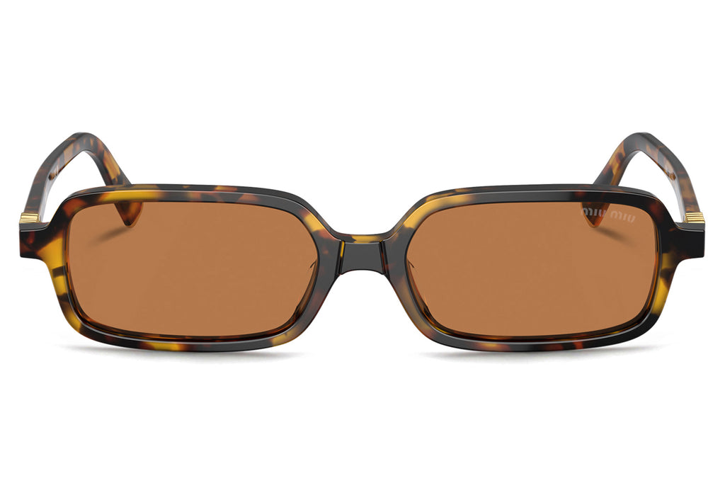 Miu Miu - MU 11ZS Sunglasses Honey Havana with Brown Lenses (VAU2Z1)