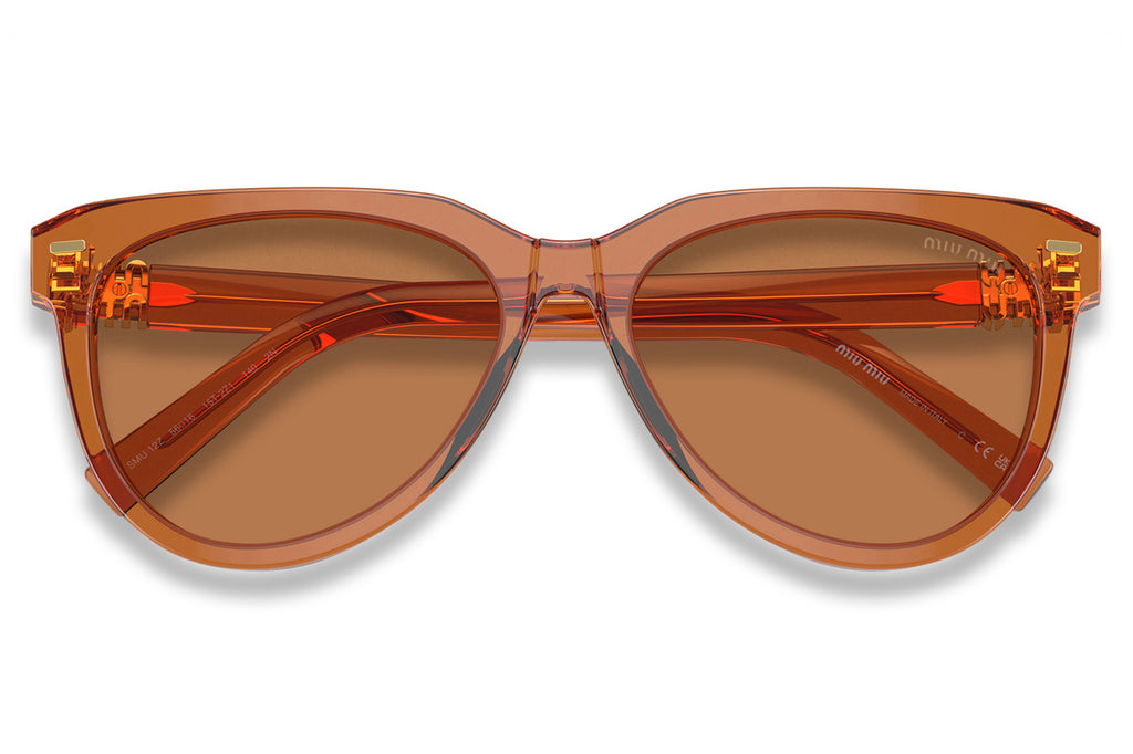 Miu Miu - MU 12ZS Sunglasses Caramel with Brown Lenses (15T2Z1)
