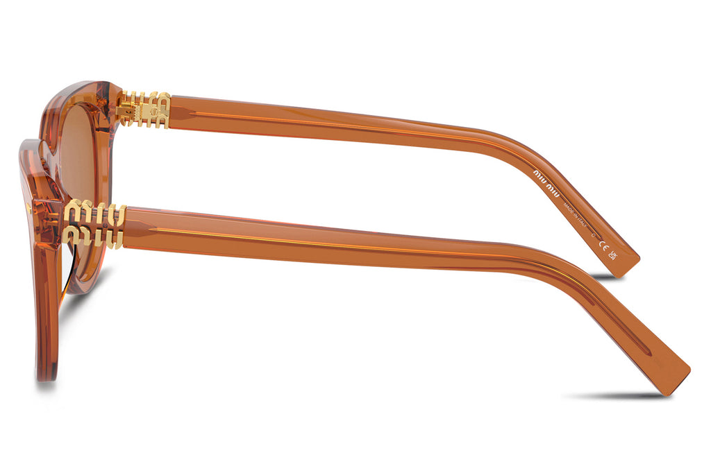 Miu Miu - MU 12ZS Sunglasses Caramel with Brown Lenses (15T2Z1)