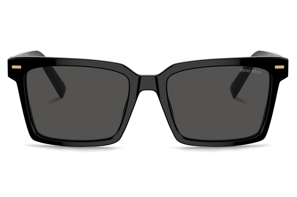 Miu Miu - MU 13ZS Sunglasses Black with Dark Grey Lenses (16K5S0)