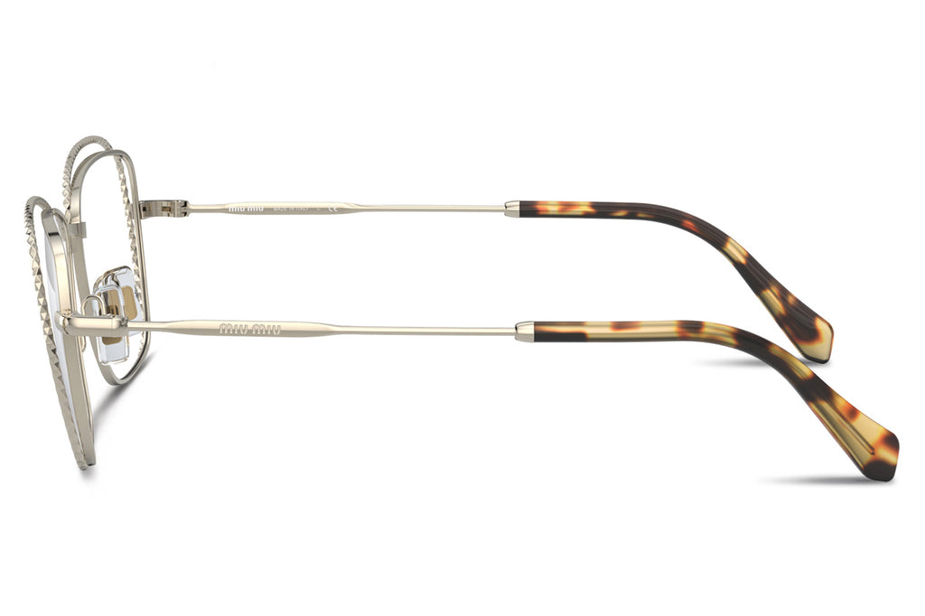 Miu Miu - MU 50TV Eyeglasses Pale Gold (ZVN1O1)