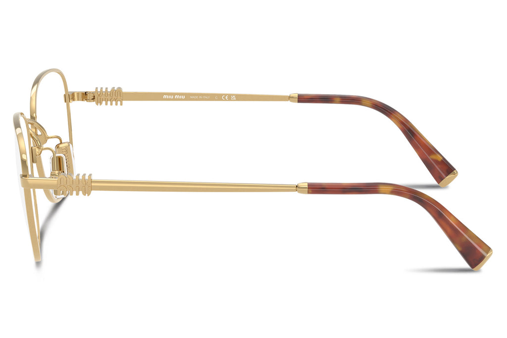 Miu Miu - MU 50WV Eyeglasses Gold (5AK1O1)