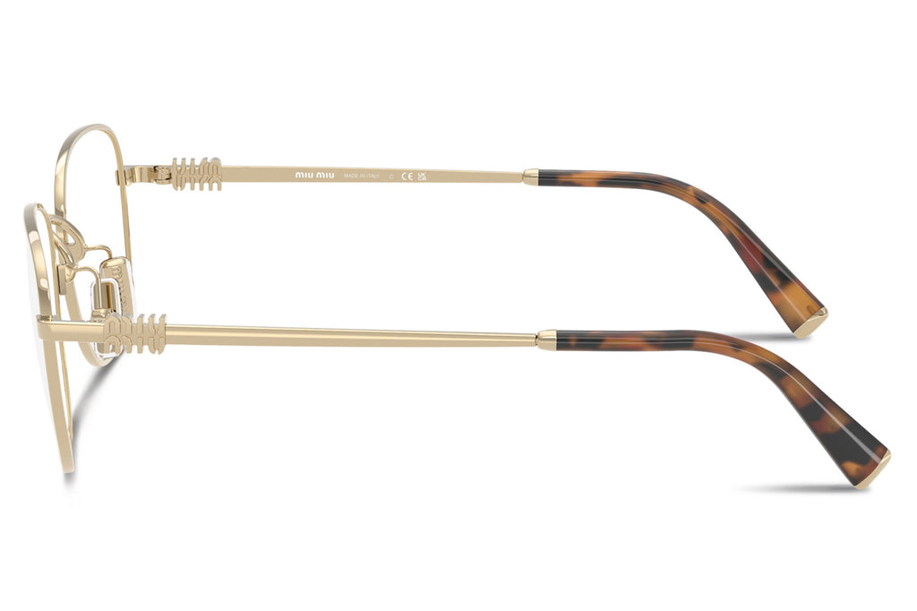 Miu Miu - MU 50WV Eyeglasses Pale Gold (ZVN1O1)