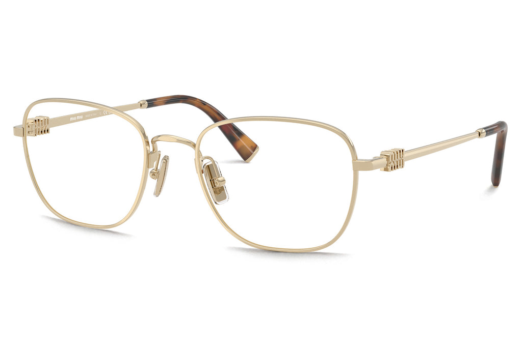 Miu Miu - MU 50WV Eyeglasses Pale Gold (ZVN1O1)