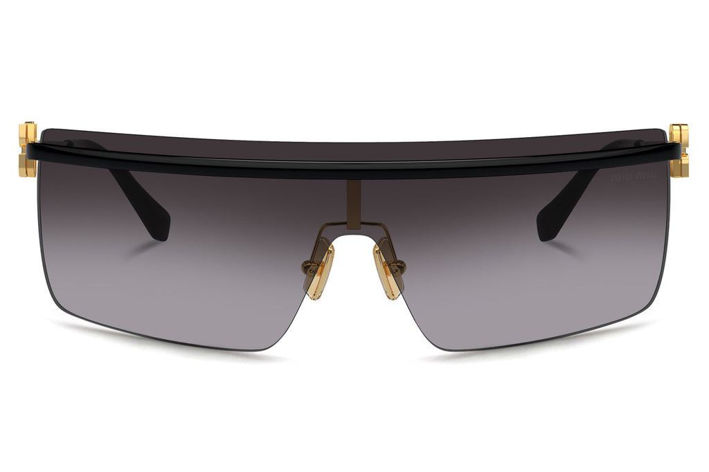 Miu Miu - MU 50ZS Sunglasses Black with Grey Gradient Lenses (1AB5D1)