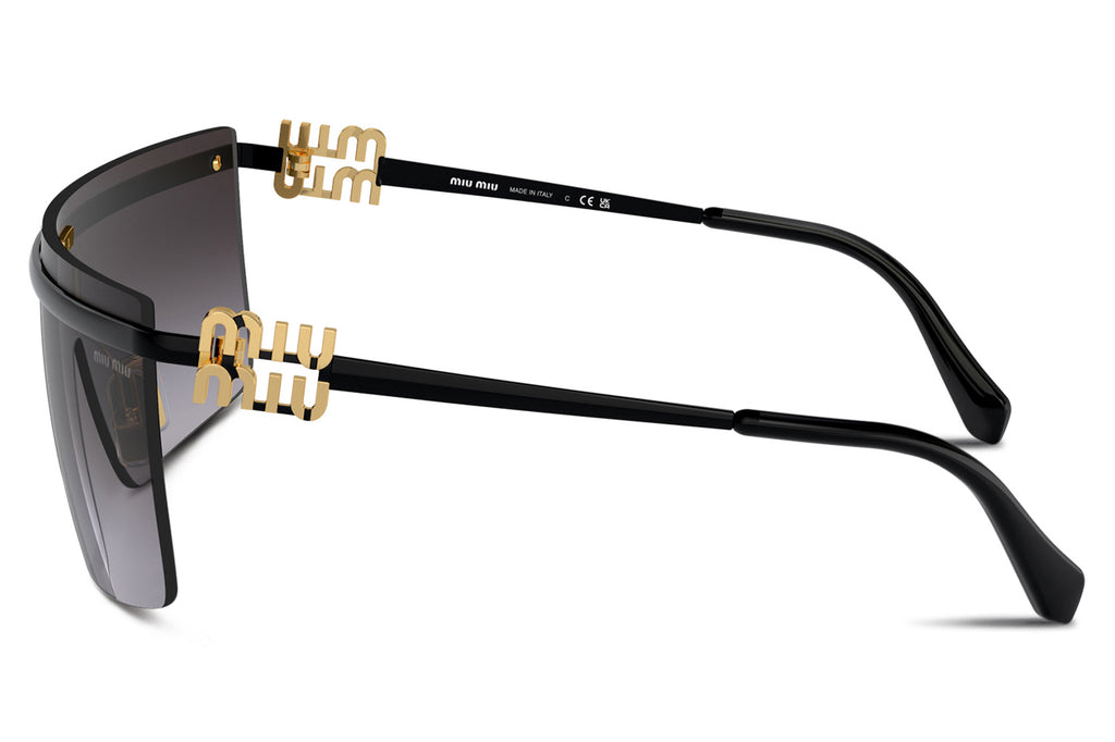 Miu Miu - MU 50ZS Sunglasses Black with Grey Gradient Lenses (1AB5D1)