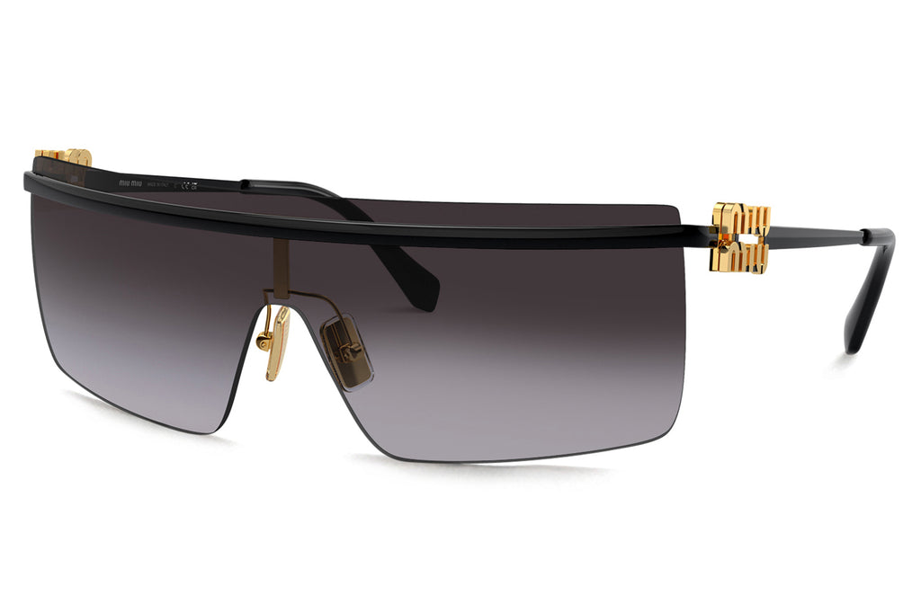 Miu Miu - MU 50ZS Sunglasses Black with Grey Gradient Lenses (1AB5D1)