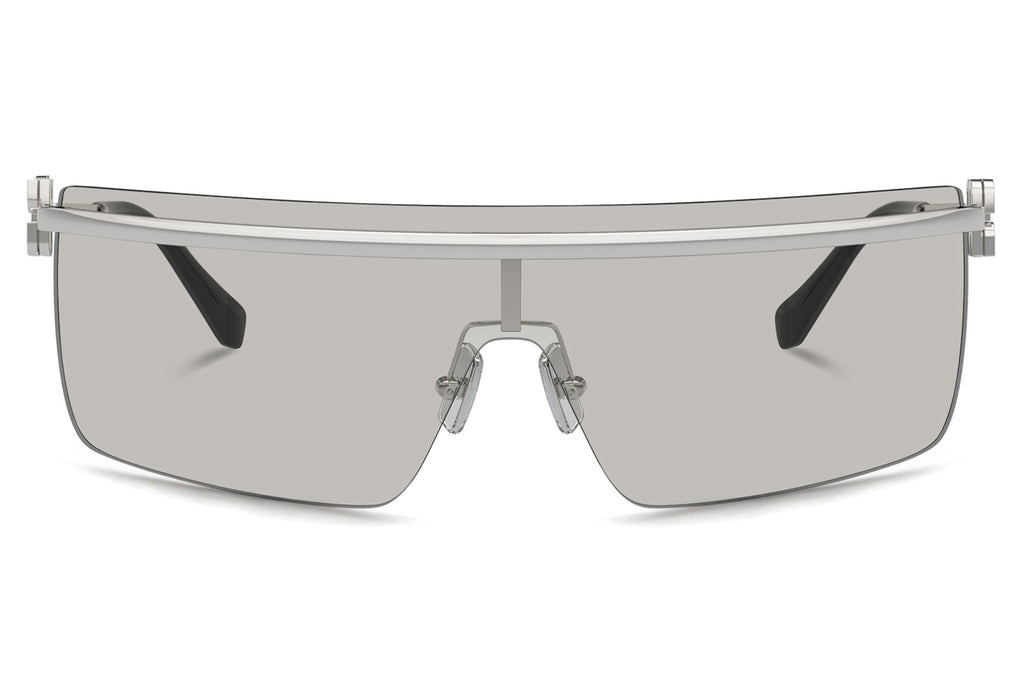 Miu Miu - MU 50ZS Sunglasses Silver with Clear Silver Gradient Lenses (1BC8K1)