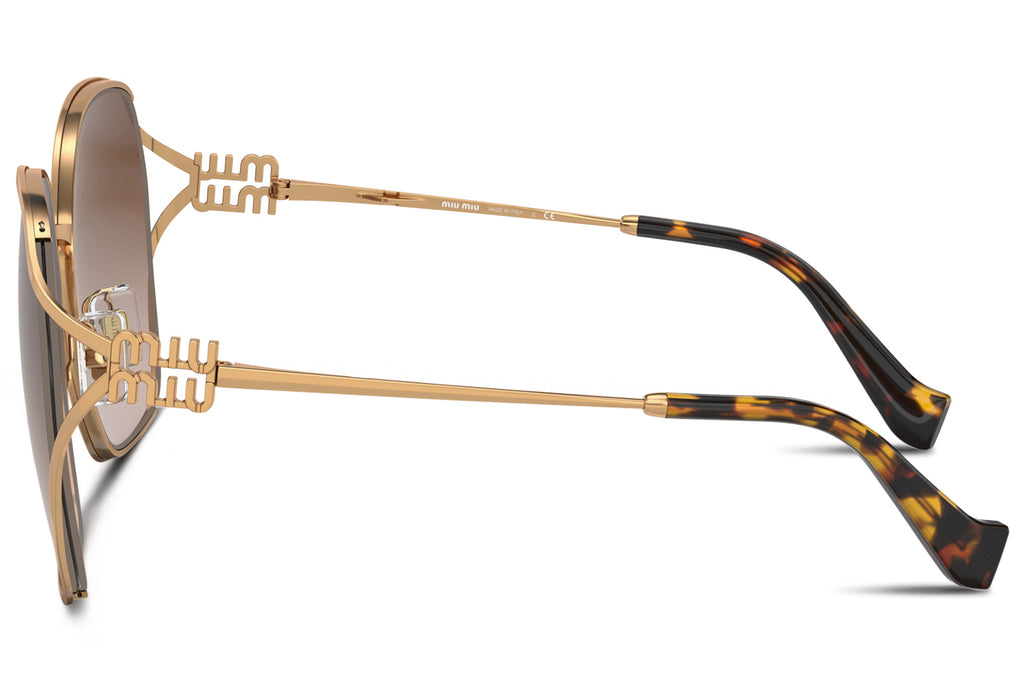 Miu Miu - MU 52WS Sunglasses Brass with Brown Gradient Lenses (7OE6S1)