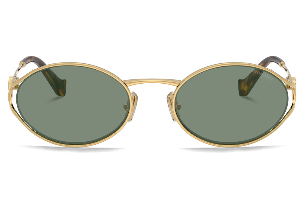 Miu Miu® - MU 52YS | Oval Deconstructed Metal Sunglasses