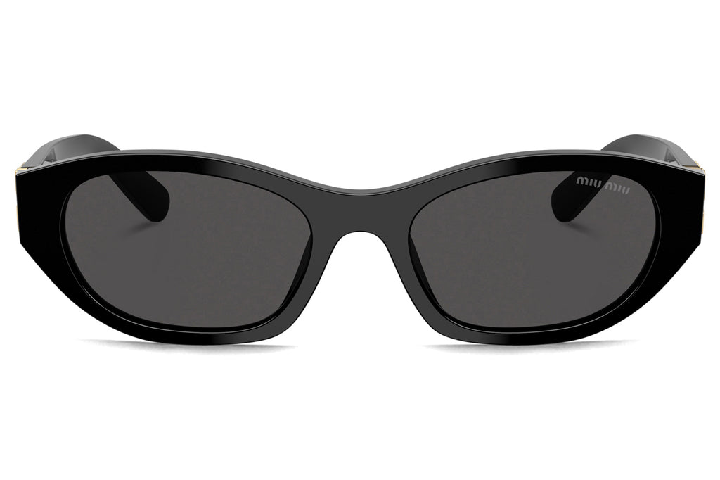 Miu Miu - MU A03S Sunglasses Black with Dark Grey Lenses (16K08Z)
