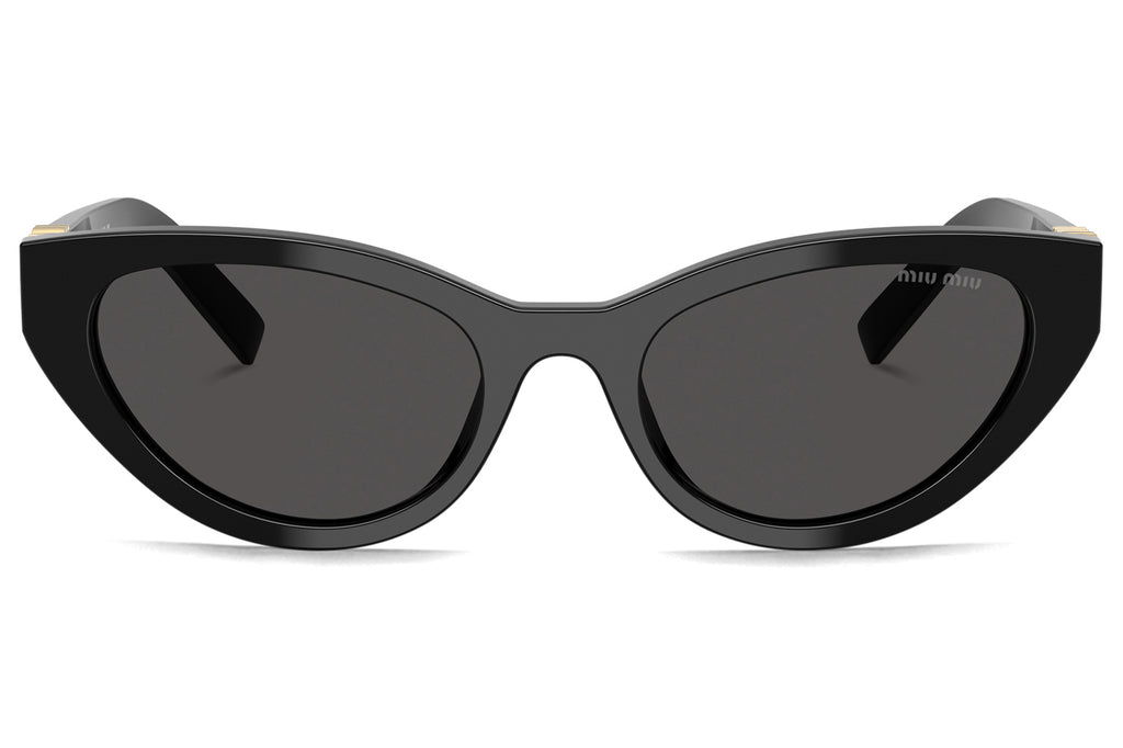 Miu Miu - MU A04S Sunglasses Black with Dark Grey Lenses (16K08Z)