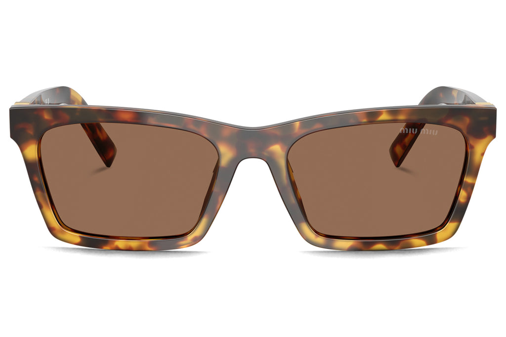 Miu Miu - MU A05S Sunglasses Honey Havana with Dark Brown Lenses (14L60M)