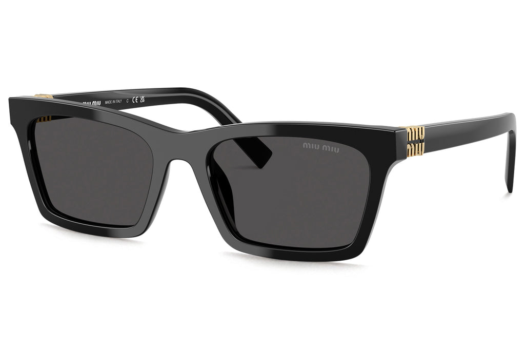 Miu Miu - MU A05S Sunglasses Black with Dark Grey Lenses (16K08Z)
