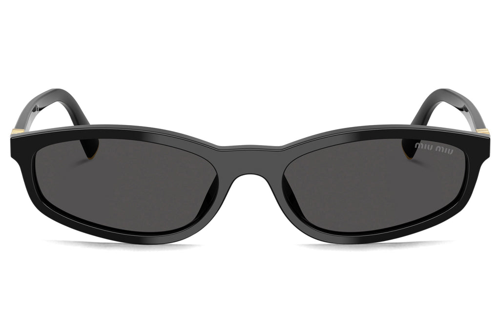 Miu Miu - MU A06S Sunglasses Black with Dark Grey Lenses (16K08Z)