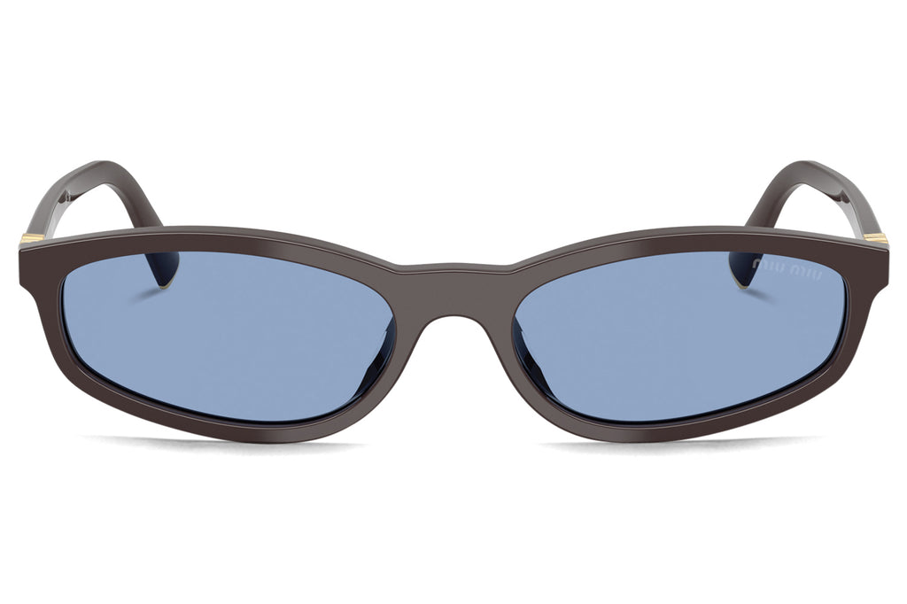 Miu Miu - MU A06S Sunglasses Moka with Light Blue Lenses (22C60O)
