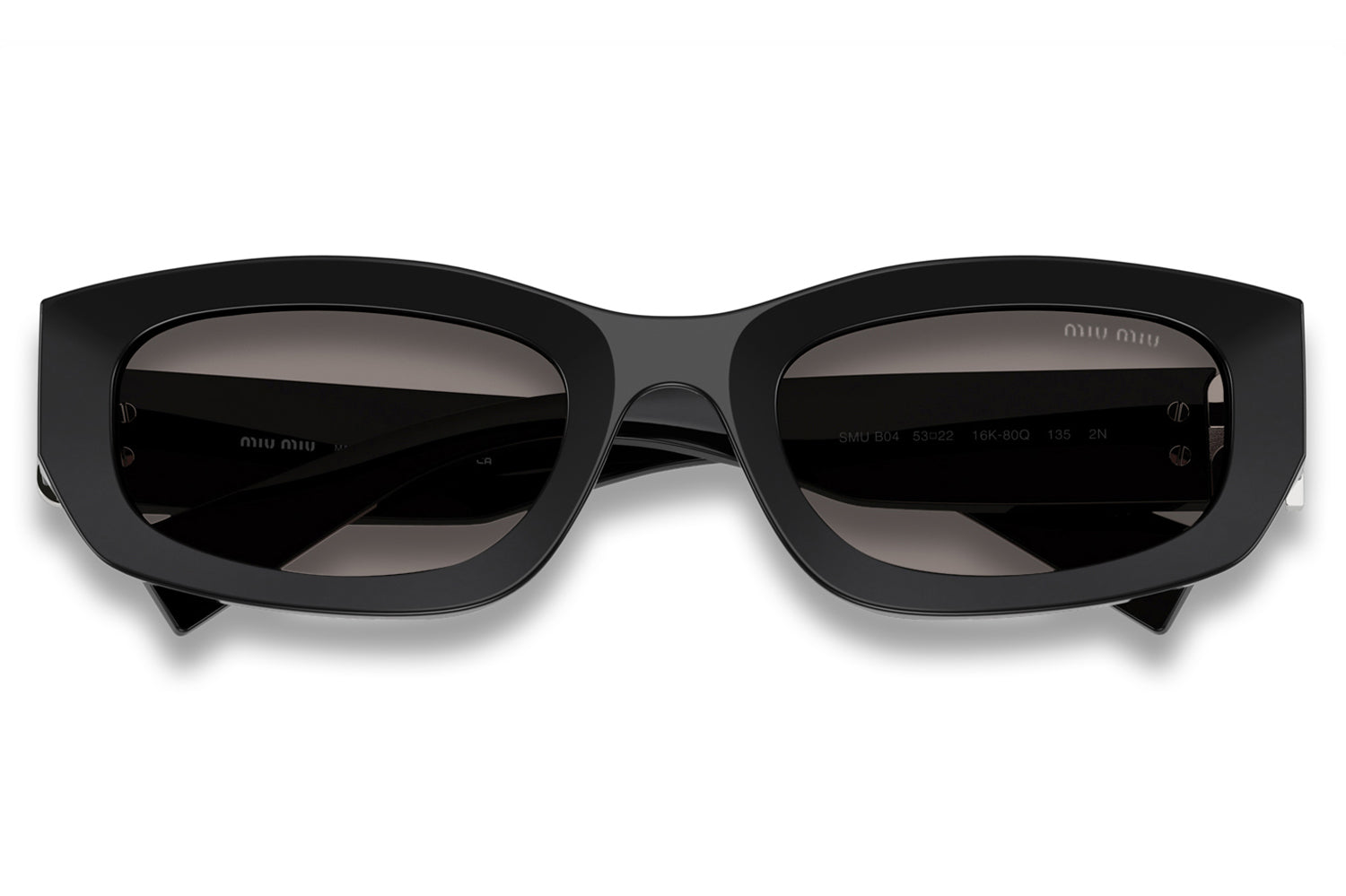Miu Miu® - MU B04S | Rectangular Cat-Eye Acetate Sunglasses