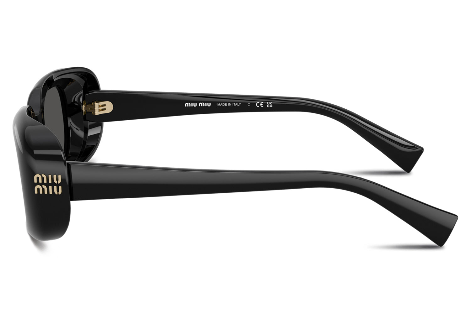 Miu Miu® - MU B13SF | Rectangular Acetate Low Bridge Sunglasses
