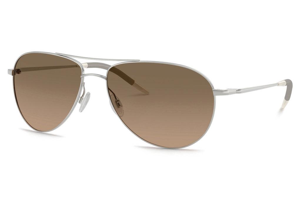 Oliver Peoples - Benedict (OV1002S) Sunglasses Silver with Sandstone Gradient Lenses