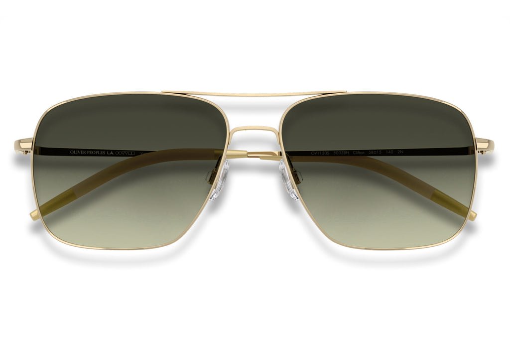 Oliver Peoples - Clifton (OV1150S) Sunglasses Gold with G-15 Gradient Lenses
