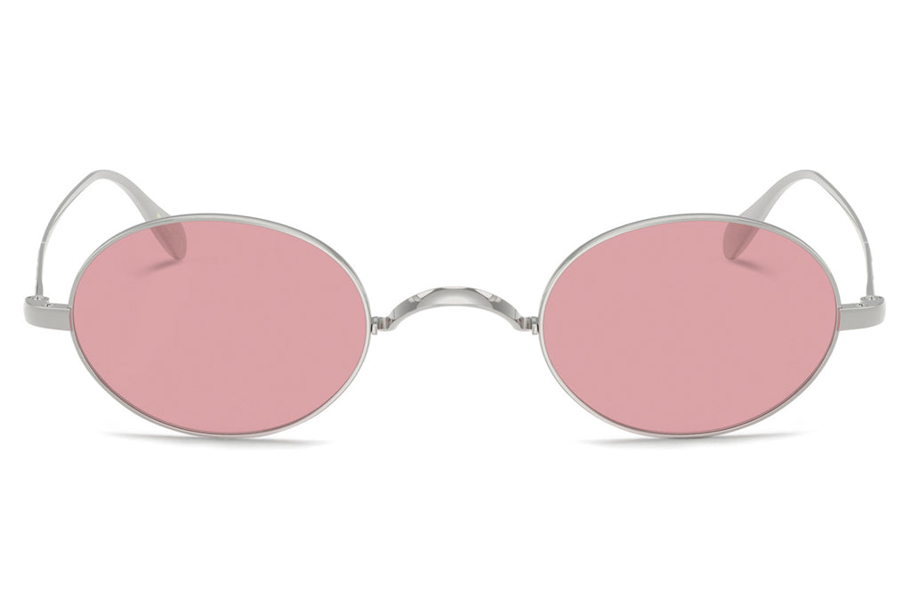 Oliver Peoples - Calidor (OV1185) Sunglasses Silver with Pink Wash Lenses