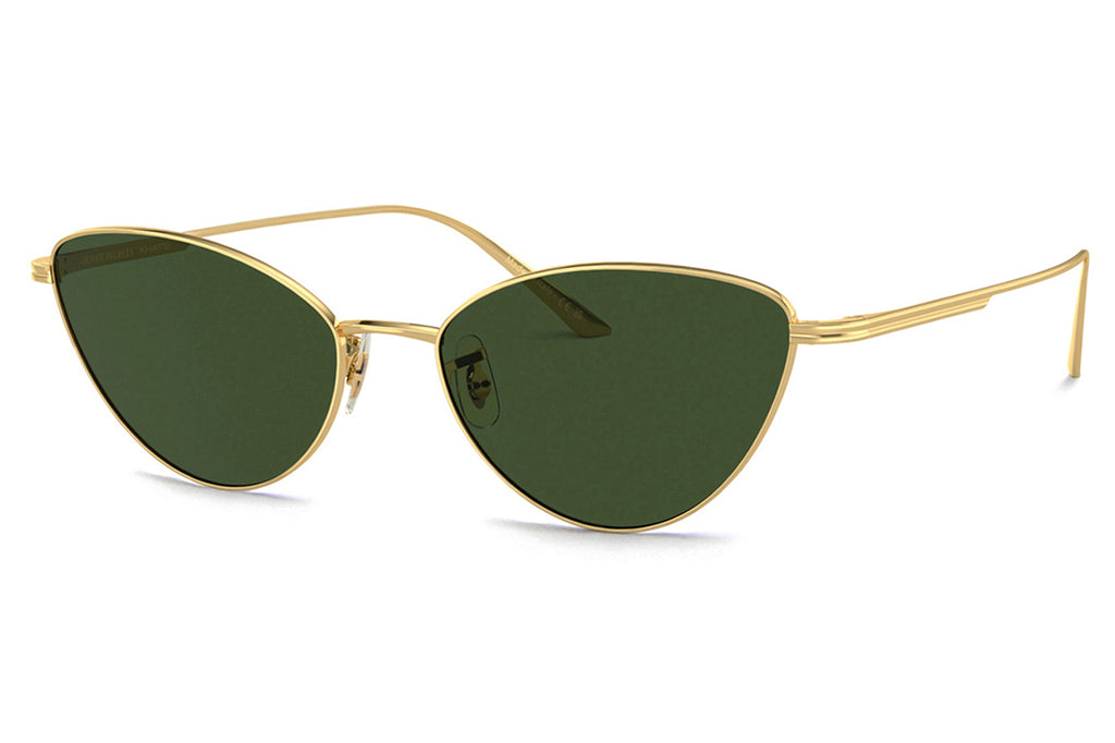 Oliver Peoples - 1998C (OV1328S) Sunglasses Gold with Green Lenses