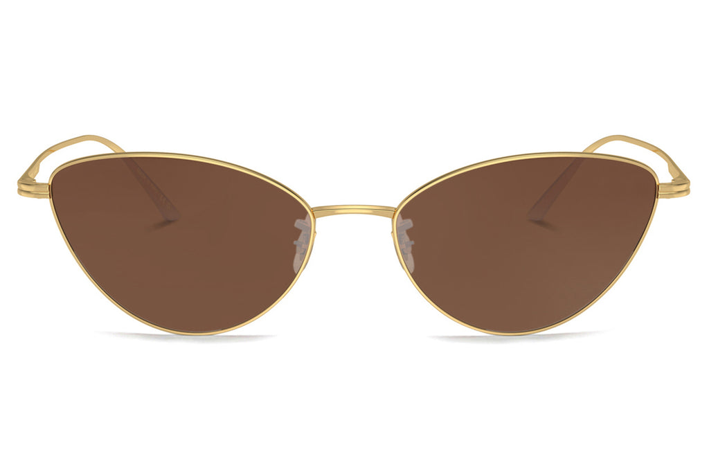 Oliver Peoples - 1998C (OV1328S) Sunglasses Gold with Dark Brown Gradient Mirror Lenses