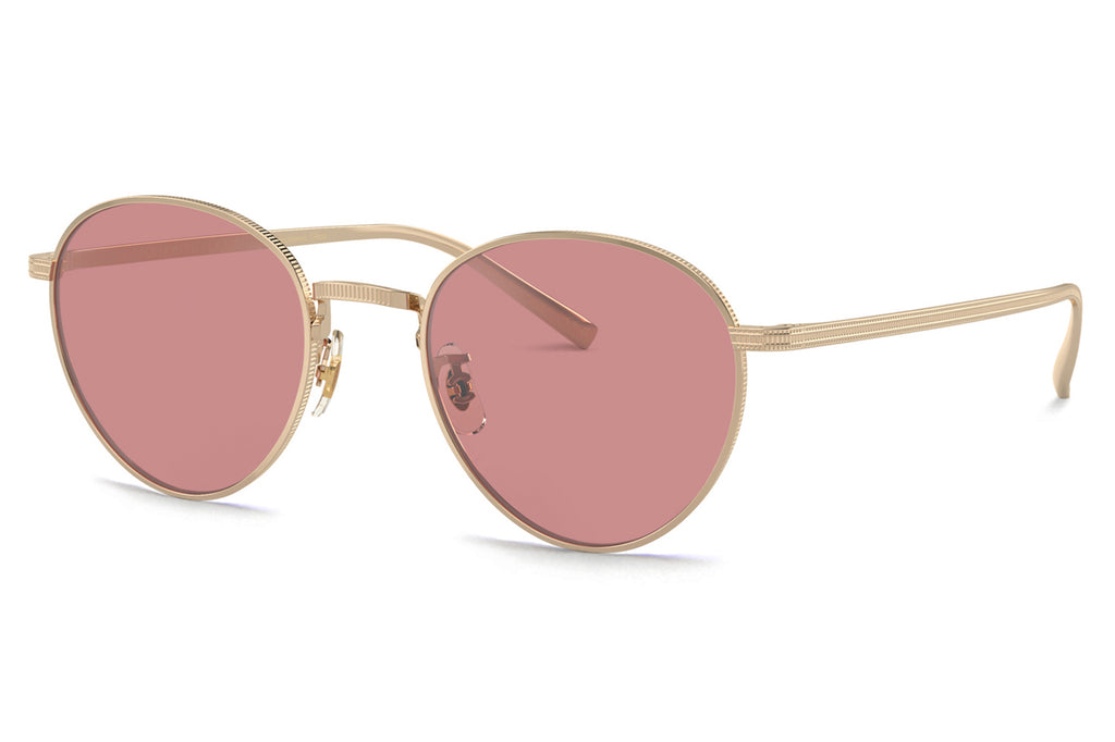 Oliver Peoples - Rhydian (OV1336ST) Sunglasses Gold with Magenta Photochromic Lenses