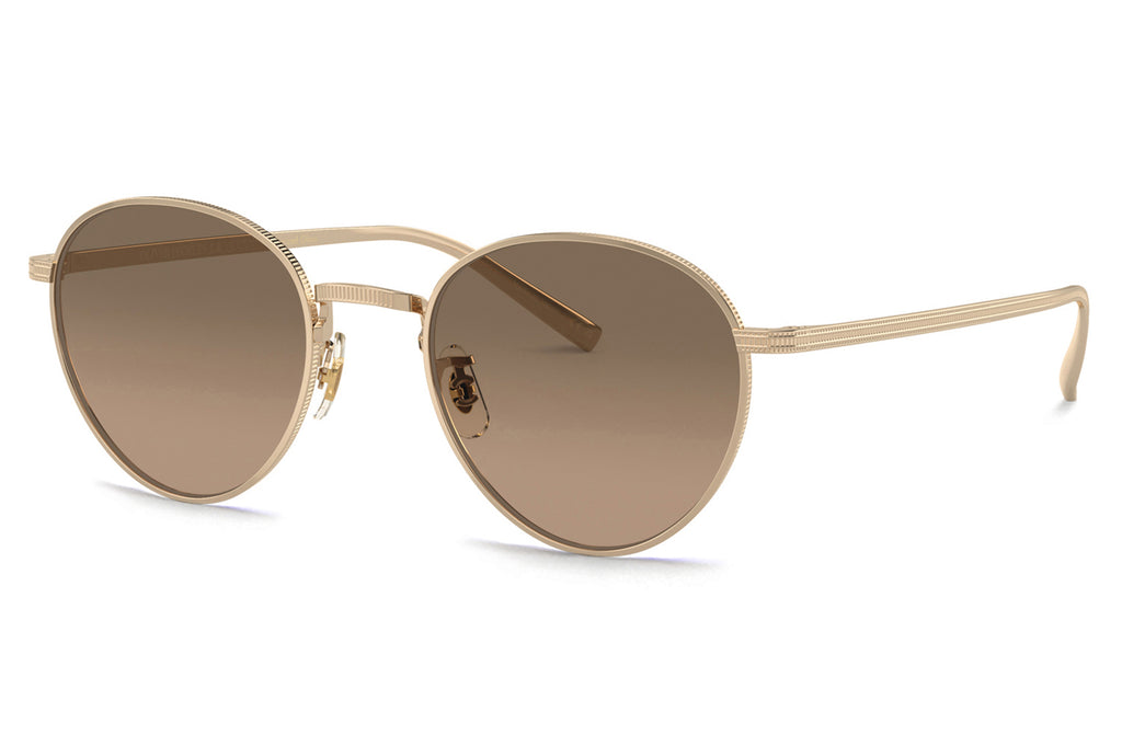 Oliver Peoples - Rhydian (OV1336ST) Sunglasses Gold with Sandstone Gradient Polar Lenses