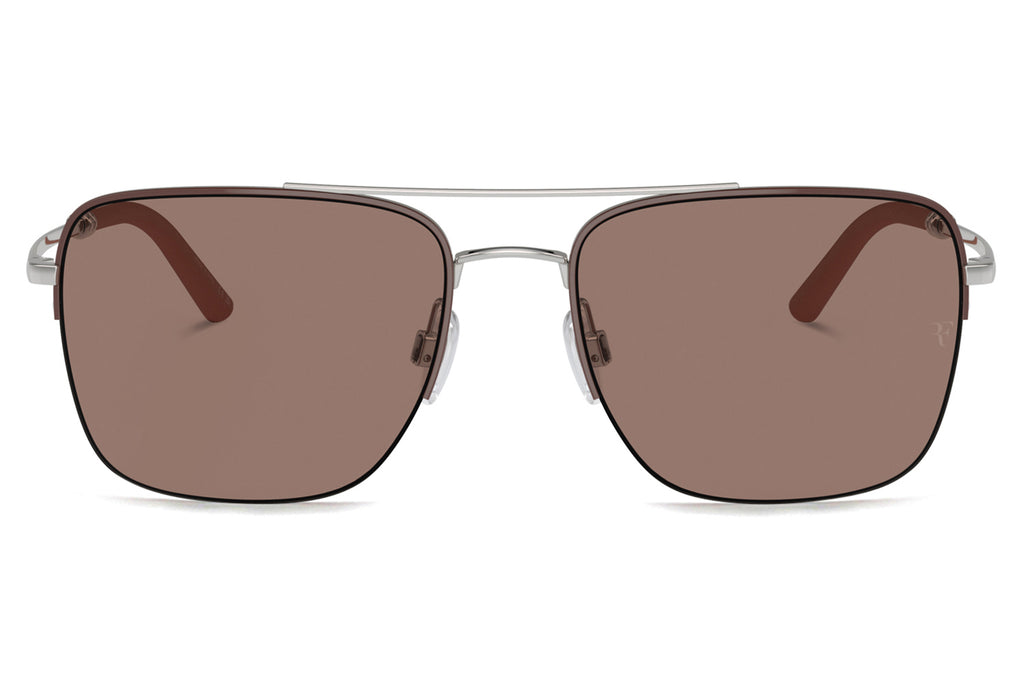 Oliver Peoples - R-2 (OV1343S) Sunglasses Brick/Silver with Sierra Lenses