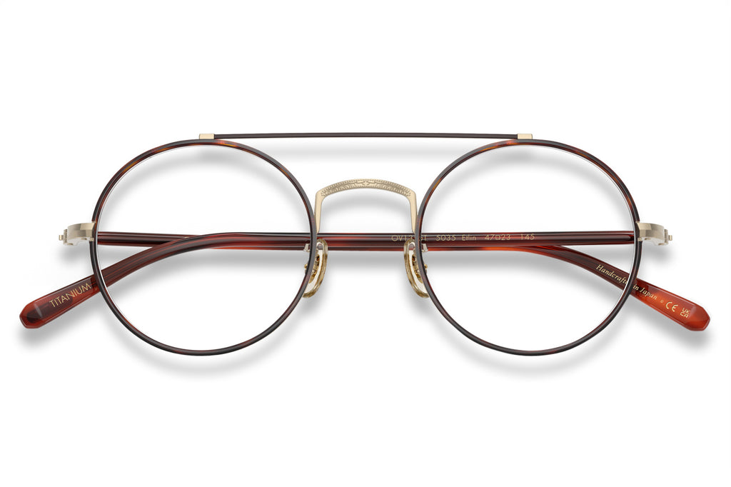 Oliver Peoples - Etlin (OV1355T) Eyeglasses Gold/Tortoise