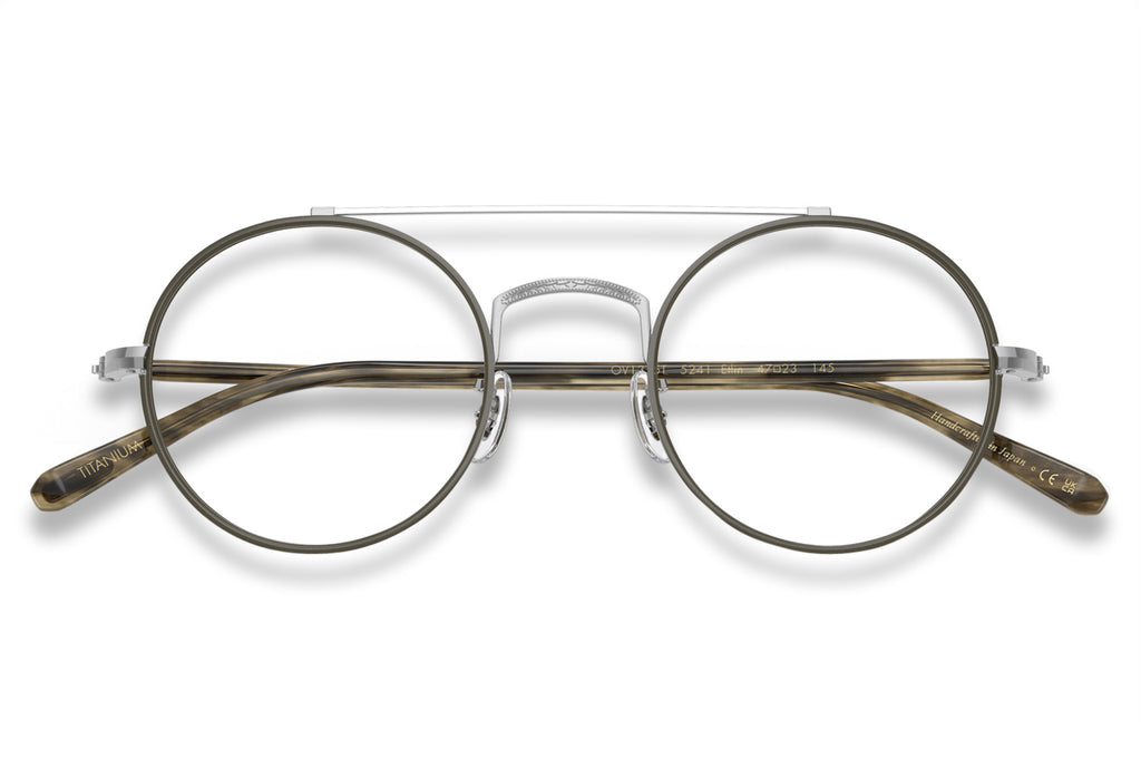 Oliver Peoples - Etlin (OV1355T) Eyeglasses Silver/Olive