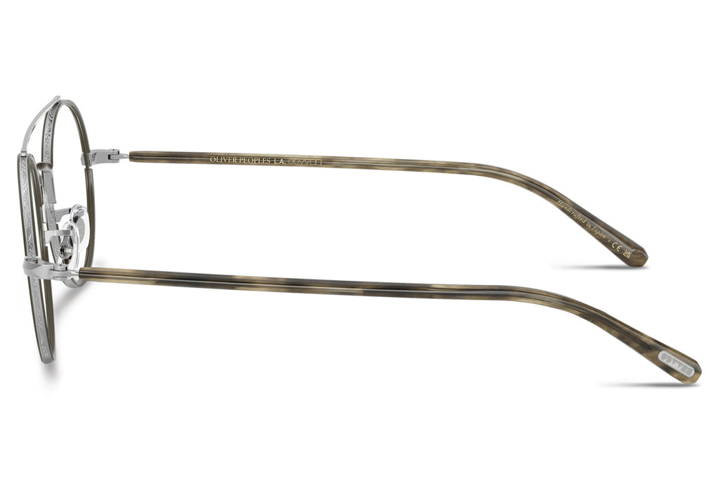 Oliver Peoples - Etlin (OV1355T) Eyeglasses Silver/Olive