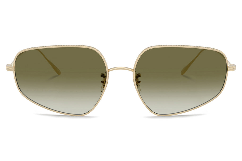 Oliver Peoples - Eylla (OV1356S) Sunglasses Gold with Olive Gradient Lenses