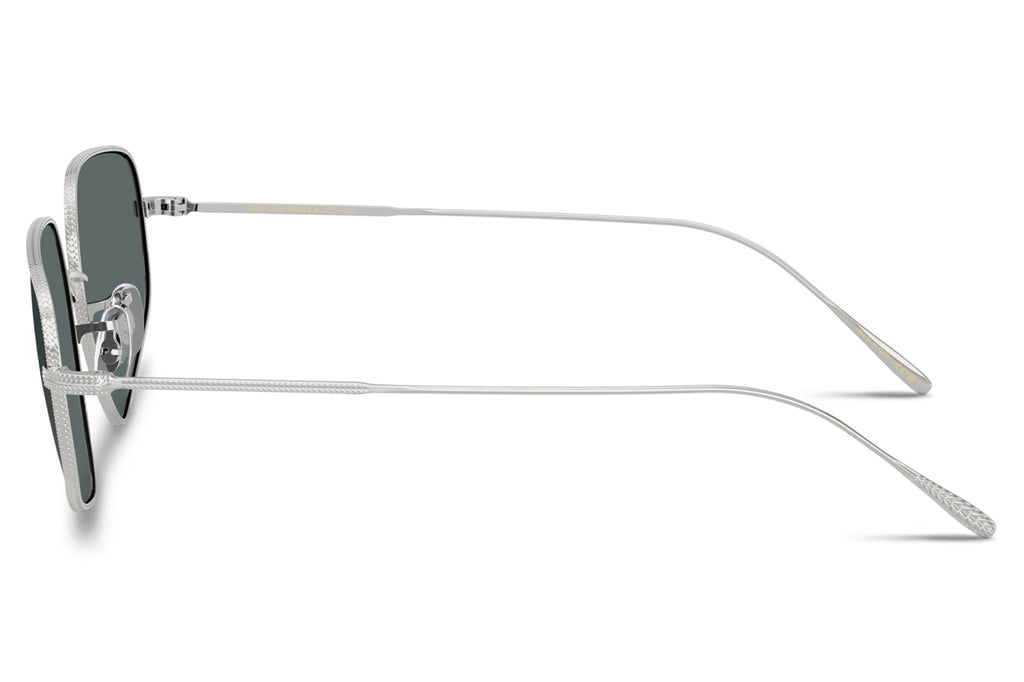 Oliver Peoples - Eylla (OV1356S) Sunglasses Silver with Dark Grey Gradient Mirror Lenses