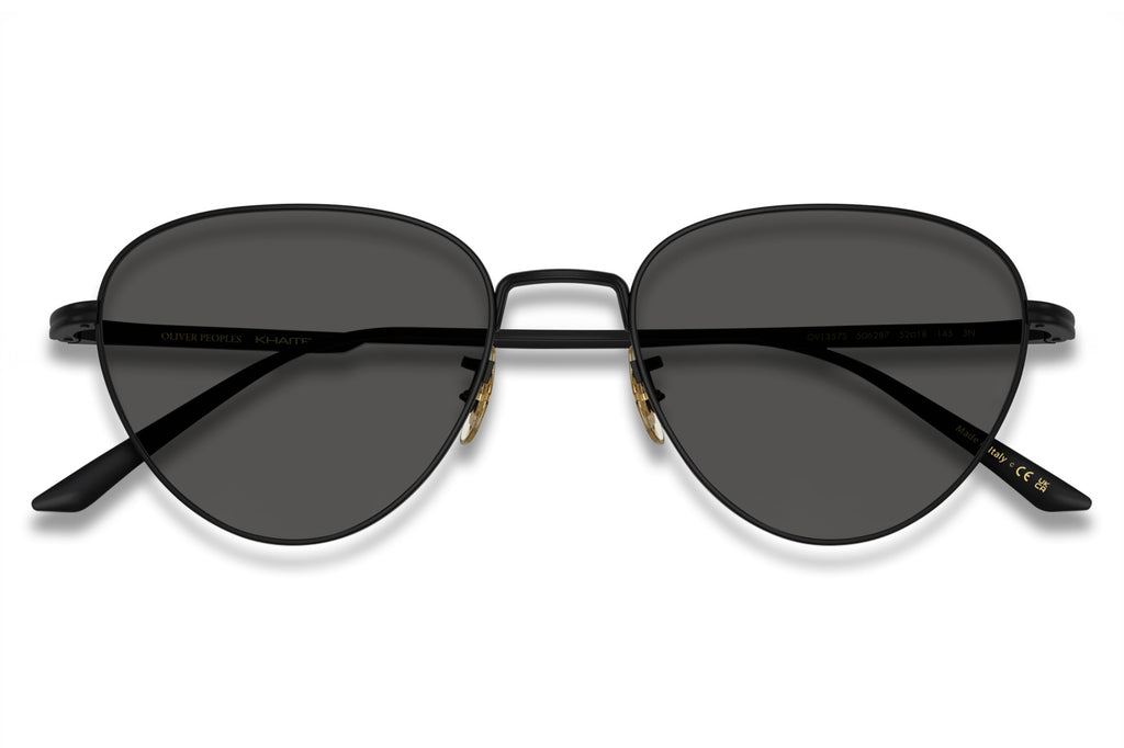 Oliver Peoples - 1991C (OV1357S) Sunglasses Matte Black with Grey Lenses