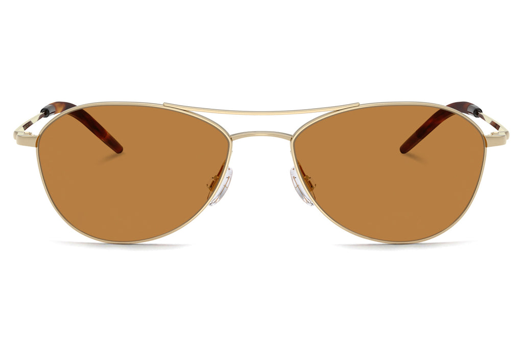 Oliver Peoples - Aero II (OV1358S) Sunglasses Gold with Cognac Lenses