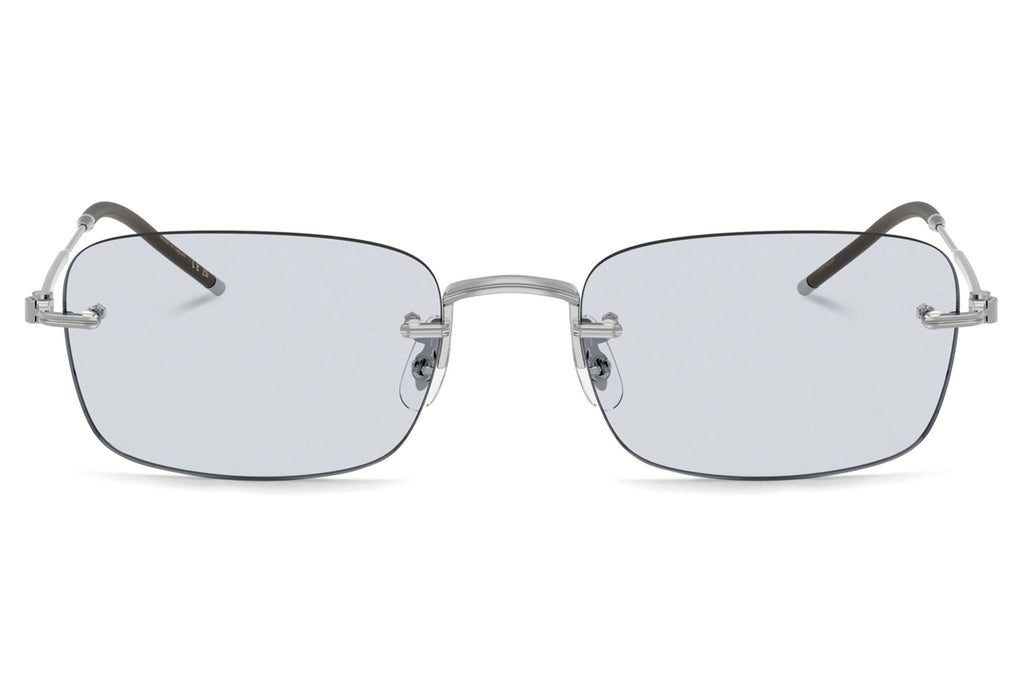 Oliver Peoples - TK-10 (OV1359T) Sunglasses Silver with Blue Wash Lenses