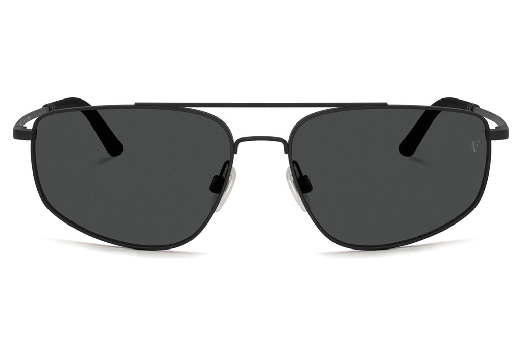 Oliver Peoples - R-14 (OV1361S) Sunglasses Matte Black with  Dark Slate Lenses