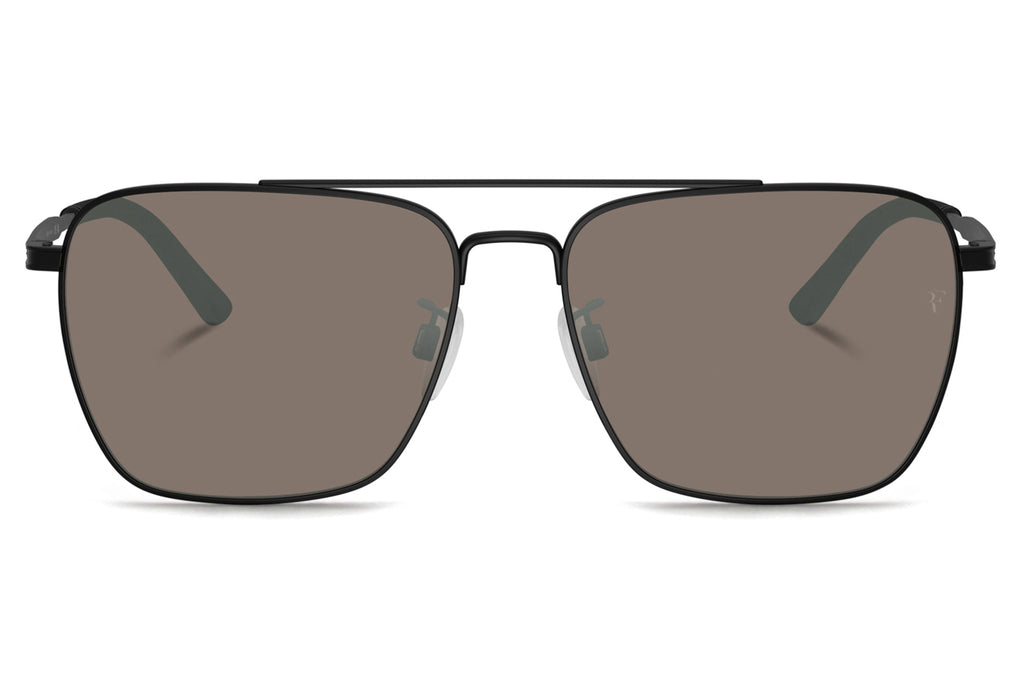 Oliver Peoples - R-15 (OV1362S) Sunglasses Matte Black with Sierra Flash Mirror Lenses