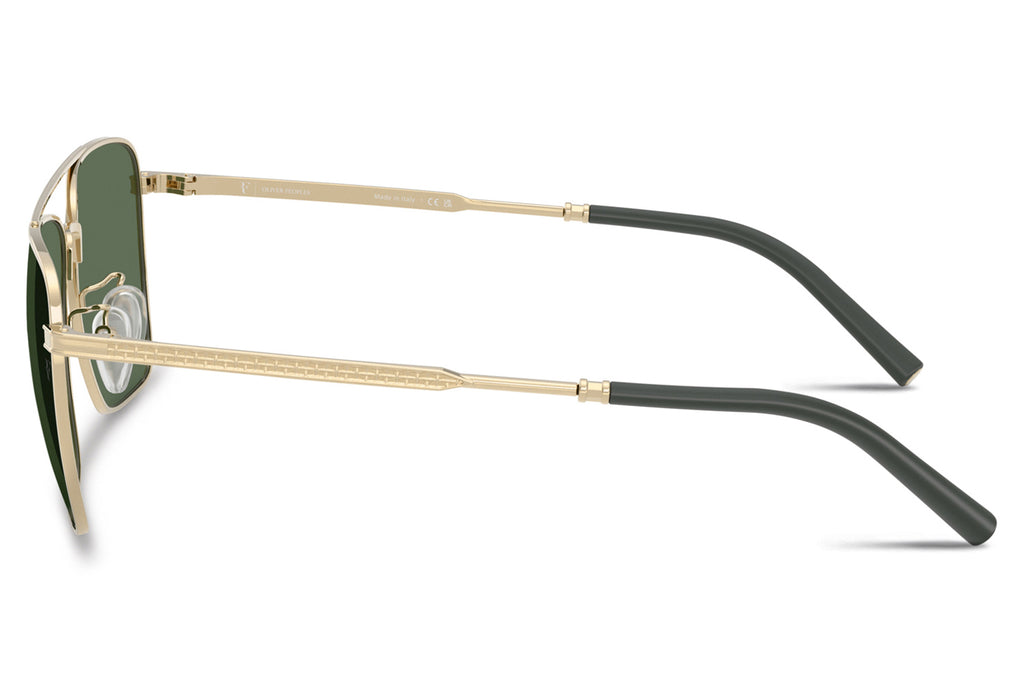 Oliver Peoples - R-15 (OV1362S) Sunglasses Brushed Gold with G-15 Polar Lenses