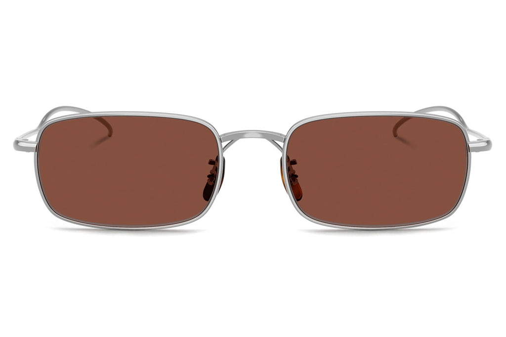 Oliver Peoples - TK-14 (OV1364ST) Sunglasses Silver with Burgundy Lenses