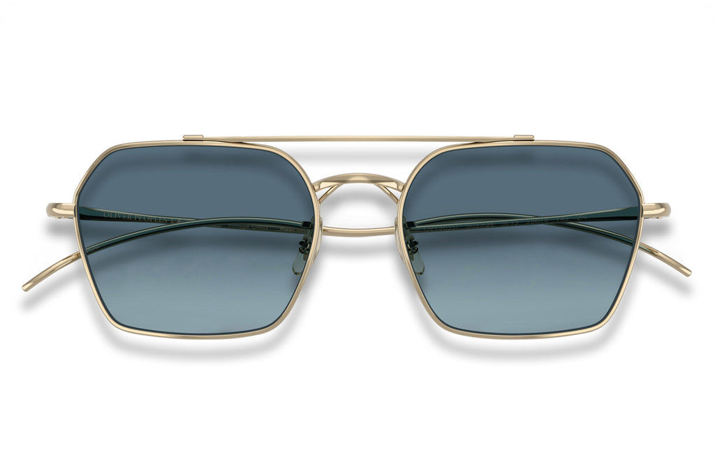Oliver Peoples - TK-15 (OV1365ST) Sunglasses Gold with Marine Gradient Lenses