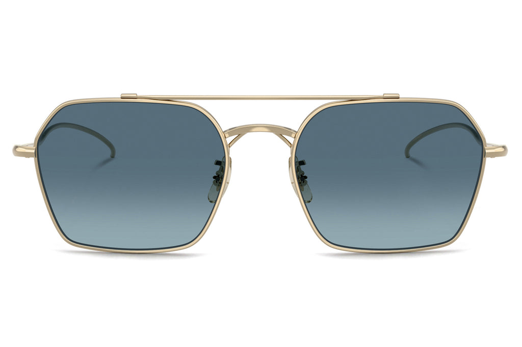 Oliver Peoples - TK-15 (OV1365ST) Sunglasses Gold with Marine Gradient Lenses